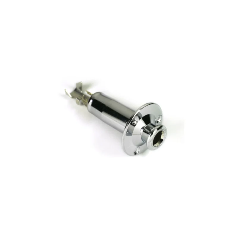 JACK STEREO ATTACHE COURROIE TYPE TAKAMINE 3 VIS CHROME Nouvel Arrivage