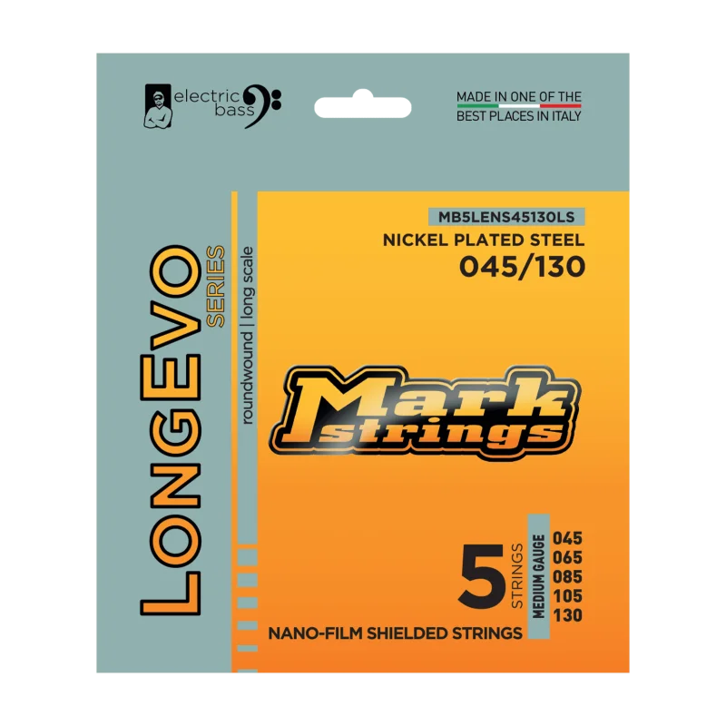 Meilleur Prix MARK STRINGS LONG EVO NICKEL PLATED STEEL 45/130