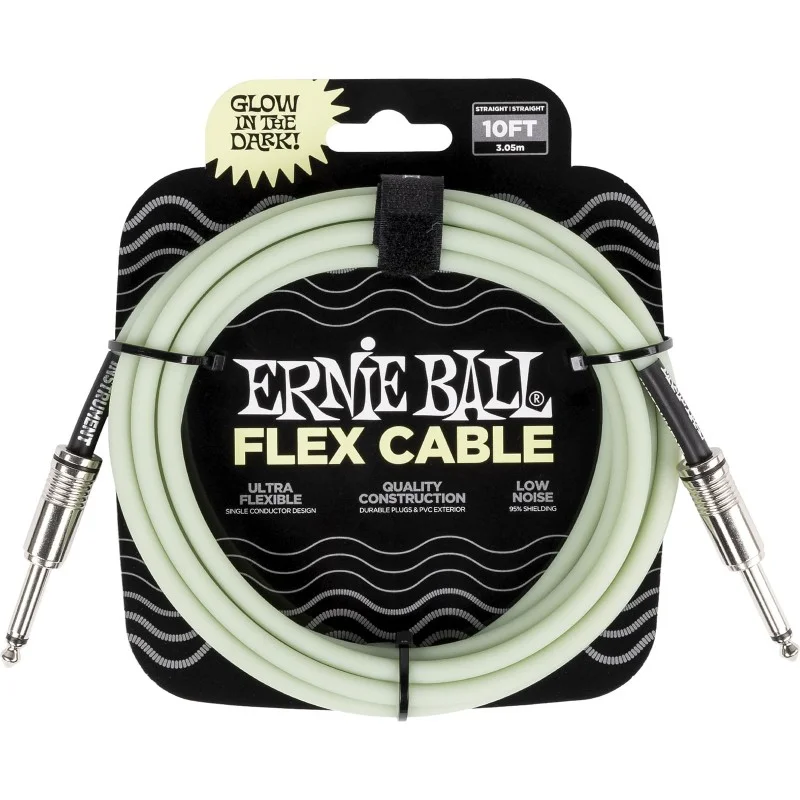 Nouvelle Collection ERNIE BALL FLEX 3M PHOSPHORESCENT