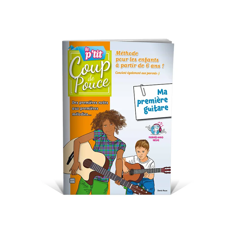 Authentique LE P‘TIT COUP DE POUCE MA PREMIERE GUITARE