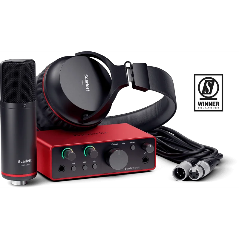 FOCUSRITE SCARLETT SOLO STUDIO GEN4 Soldes