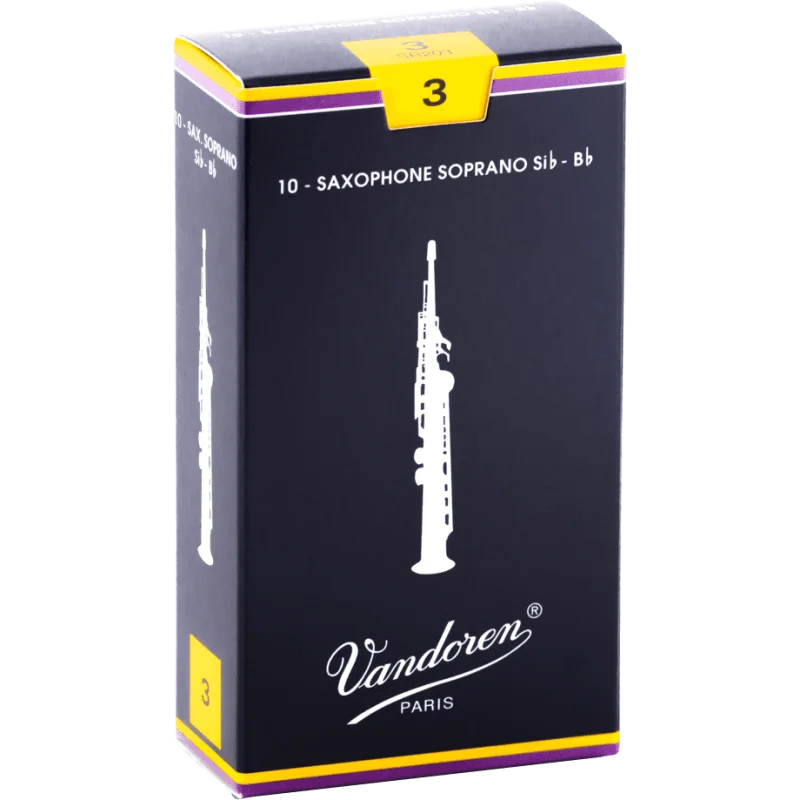 VANDOREN TRADITIONAL 3 SAX SOPRANO Vente Directe