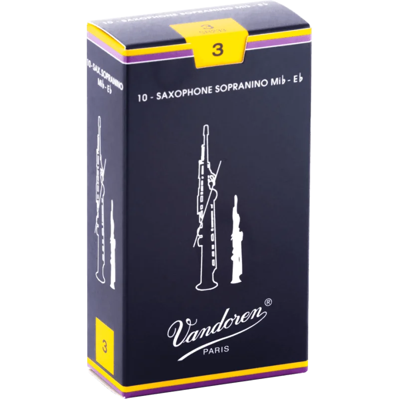 VANDOREN TRADITIONAL 3 SAX SOPRANINO Commander Vite