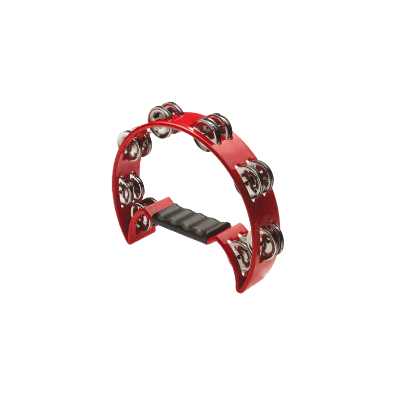 STAGG TAMBOURIN DEMI LUNE RED Prix Cassé