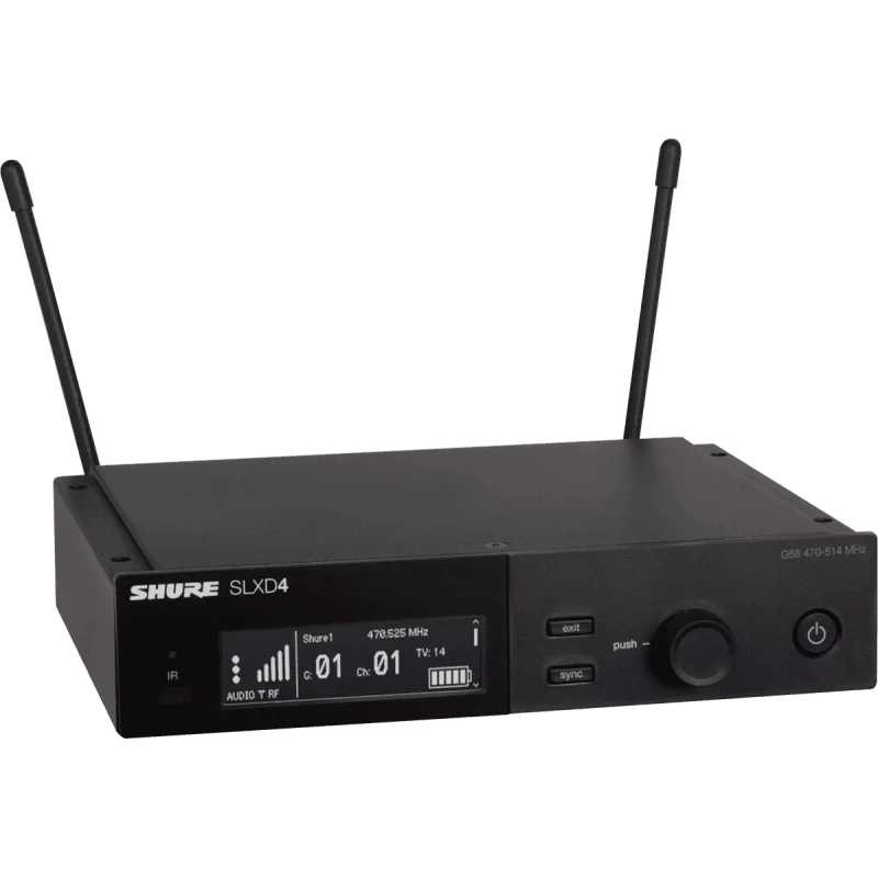 SHURE RECEPTEUR SIMPLE SLXD4E Meilleur Choix