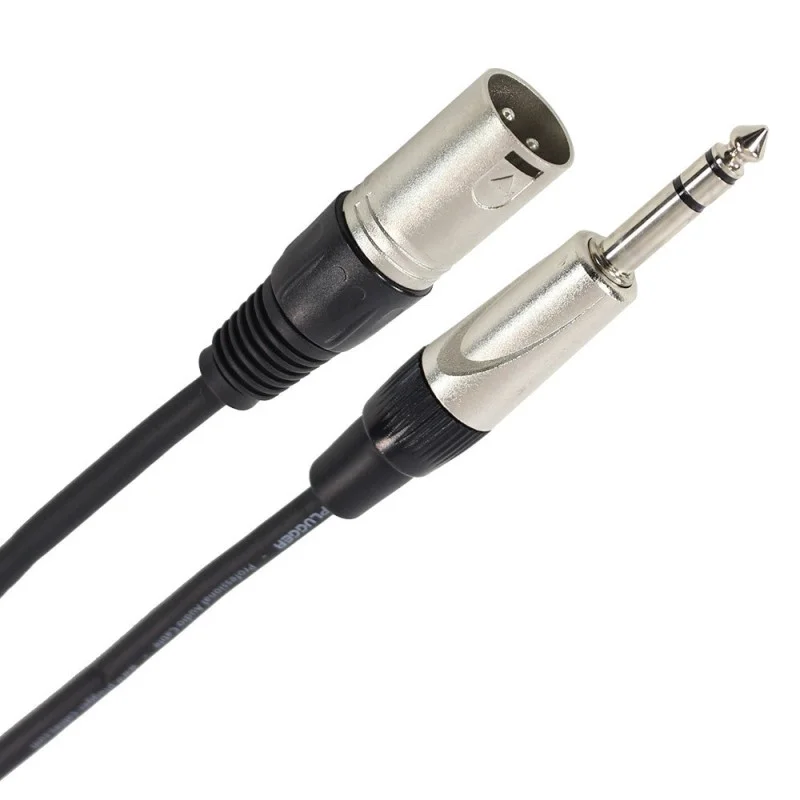 Offre Exclusive Plugger - Câble XLR Mâle 3b - Jack Mâle Stéréo 3m Easy