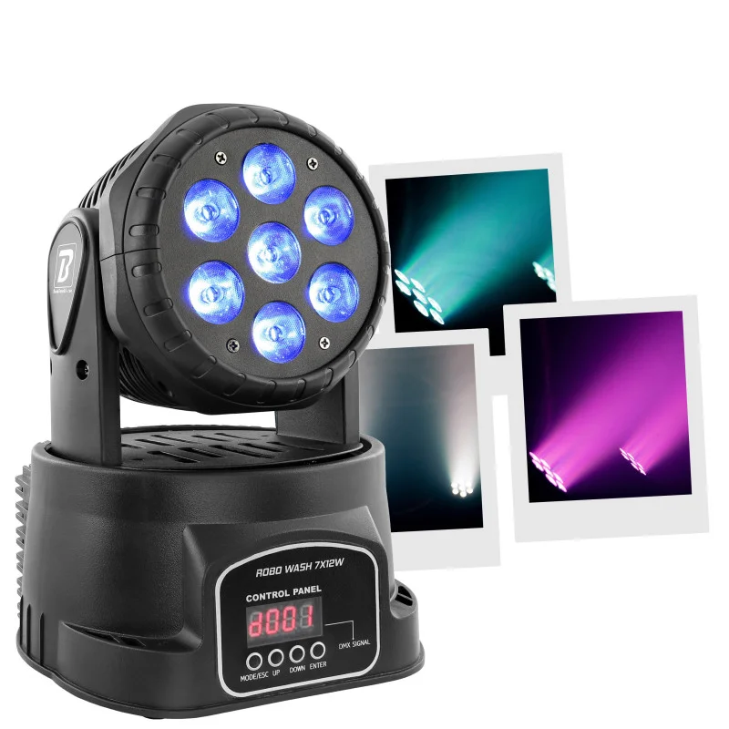Haute Qualité BoomTone DJ - ROBO WASH 7X12W