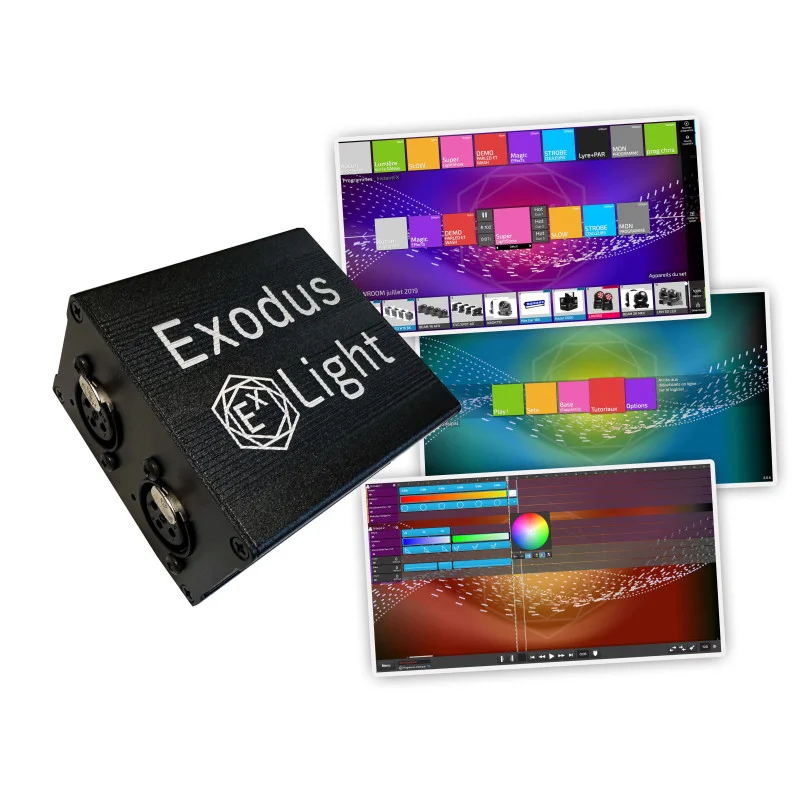 Acheter En Ligne Exodus - 1024 Logiciel d‘éclairage DMX