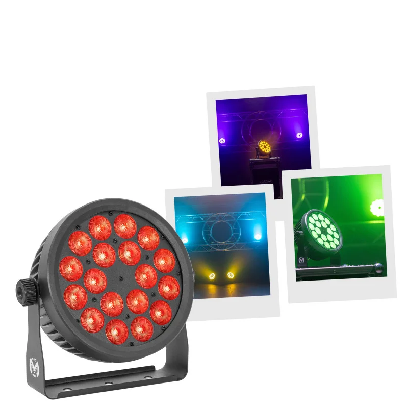 Mac Mah - FlatPAR 18X12W 6IN1 Promotion Saisonnière