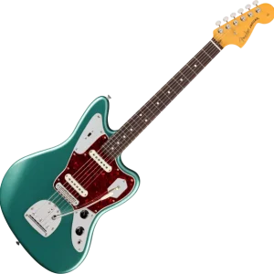 Fender American Professional Classic Jaguar (USA, RW) - faded sherwood green metallic Commander Maintenant
