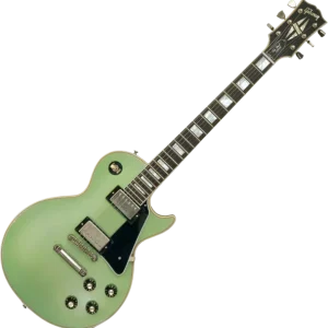 Bon Plan Gibson Custom Shop Custom 1968 Les Paul Custom Reissue - murphy lab light aging jade green