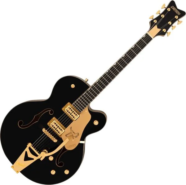 Offre Limitée Gretsch Synchromatic Falcon Hollow Body Single-Cut Bigsby - black