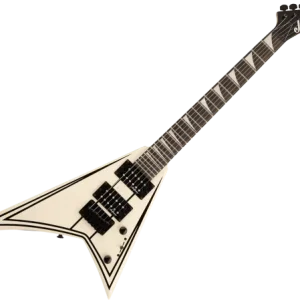 Achat Immédiat Jackson RR Minion JS1XM - snow white w/ black pin stripes