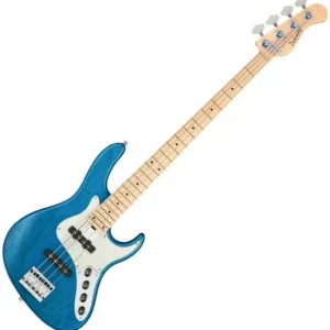 Quantité Limitée Sadowsky MetroLine 24-Fret Vintage J/J Bass Ash 4 (Germany, MN) - ocean blue trans. satin