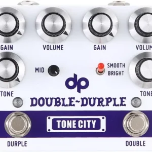 Promotion Tone city audio Custom Double Durple Overdrive / Boost