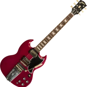 Promotion Gibson Custom Shop 1964 SG Standard Reissue W/ Maestro Vibrola - vos metallic plum