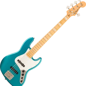 Pas Cher Squier Classic Vibe Active ‘70s Jazz Bass V 5-String (MN) - ocean turquoise