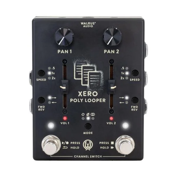 Retour Gratuit Walrus audio Xero Poly Looper Black