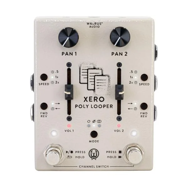 Walrus audio Xero Poly Looper Cream Offre Limitée