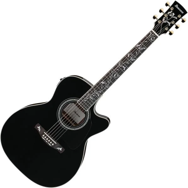 Ibanez Artwood AC391RCE BKH - black top Offre Exclusive