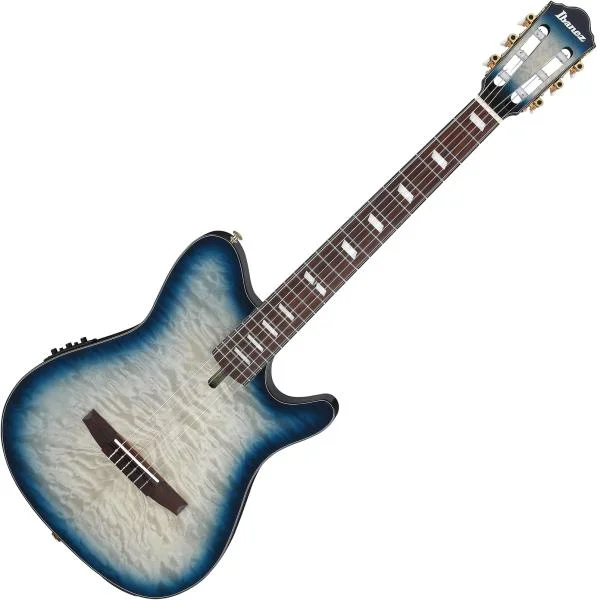Usine Directe Ibanez FRH20QMN CTL - cosmic blue starburst low gloss