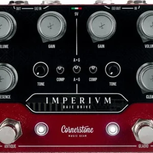 Nouvelle Collection Cornerstone music gear Imperium Dual Overdrive V2
