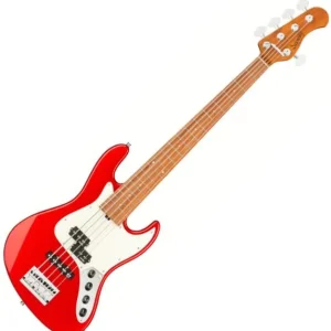 Vente Directe Sadowsky MetroExpress 21-Fret Hybrid P/J Bass 5-String (MOR) - candy apple red metallic