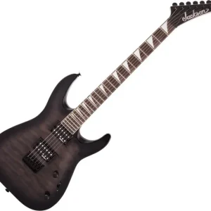 Bon Marché Jackson Dinky Arch Top JS32Q DKA HT - trans black burst