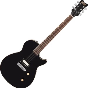 Gretsch Streamliner Jet 1 Pickup (Zebra) - jet black Prix Réduit