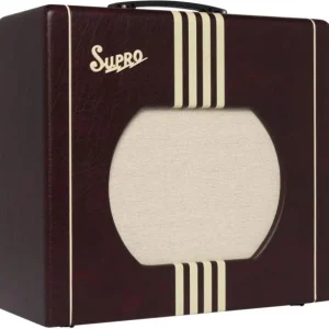 Supro Delta King 12 Combo - Burgundy/Cream Dernier Modèle