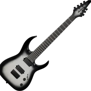 Jackson Pro Misha Mansoor Juggernaut HT7 7-String - silverburst sparkle Haute Qualité