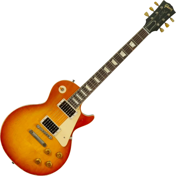 Gibson Custom Shop 1958 Les Paul Standard Reissue 85208 - murphy lab heavy aged botb page 153 Super Prix