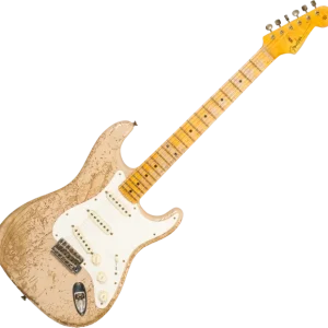 Achetez Aujourd'hui Fender Custom Shop Red Hot Stratocaster CZ584115 - super heavy relic white blonde