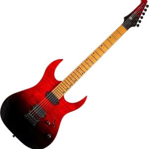 Spira guitars S-450 TRD - trans red/black Dernier Modèle