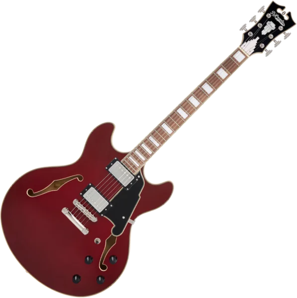 Retour Gratuit D‘angelico Premier DC - burnt red