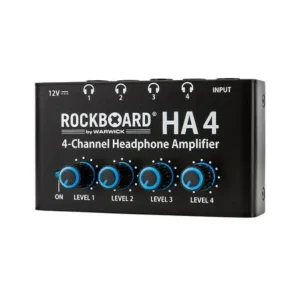 Offre Limitée Rockboard HA 4, ampli casque, 4 entrées et volumes