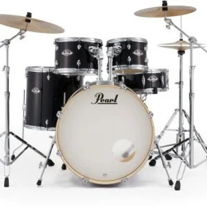 Pearl Export Rock 22 - jet black Affaire À Saisir