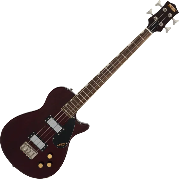 Quantité Limitée Gretsch Streamliner Jet Club Bass Single-Cut - walnut stain