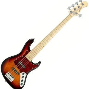 Must-Have Sadowsky Will Lee MetroLine 22-Fret Swamp Ash 5-String (GER, MN) - ‘59 burst transparent