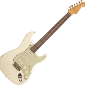 Fender Custom Shop Stratocaster 1959 Masterbuilt D.Brown R143697 - journeyman relic vintage white Expédié Aujourd'hui