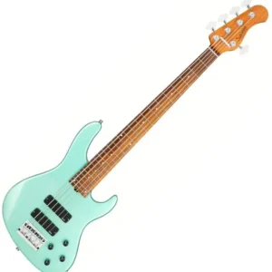 Sadowsky Metroexpress 24-Fret Modern Bass 5-String (MOR) - solid sage green metallic Prix Cassé