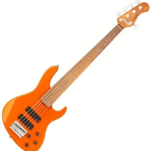 Dernier Modèle Sadowsky Metroexpress 24-Fret Modern Bass 5-String (MOR) - solid candy apple orange metallic