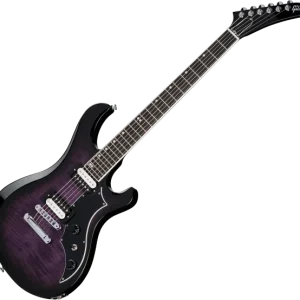 Vente Flash Gibson Victory Figured Top - dark purple burst