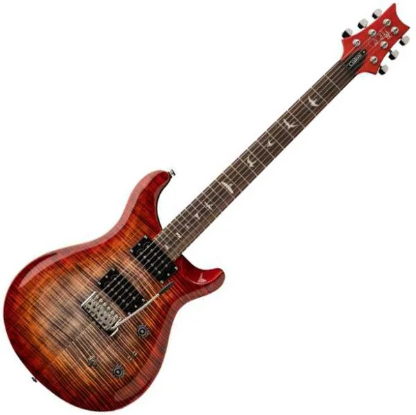 Certifié Prs SE Custom 24-08 (Black Pickups) - charcoal cherry burst