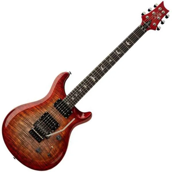 Prs SE Custom 24 Floyd (85/15 S Pickups) - charcoal cherry burst Nouvel Arrivage