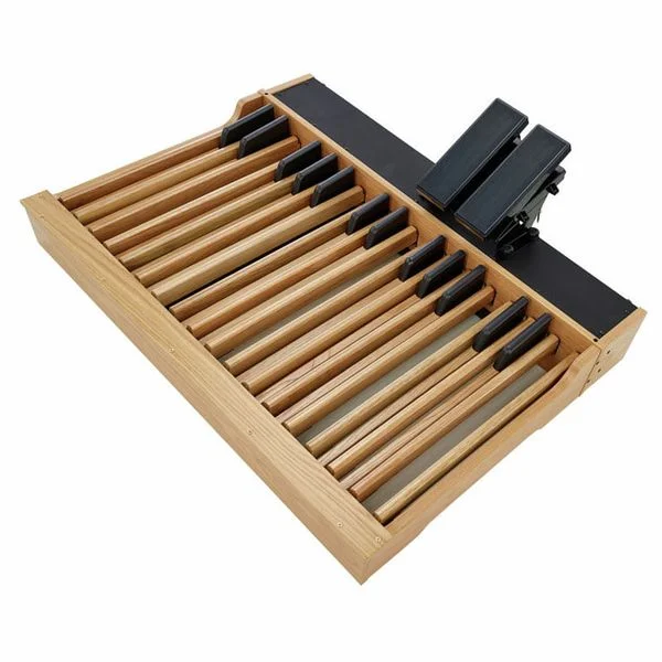 Viscount MIDI Bass Pedal 30 Light Oak 4 Dernier Modèle