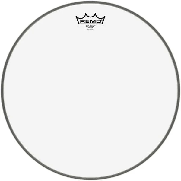 Remo BD-0315-00 Diplomat Transparente - 15 pouces Jusqu'à Épuisement Des Stocks