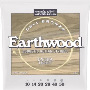 Ernie ball Earthwood bell bronze extra light 10-50 - jeu de 6 cordes Offre Exclusive