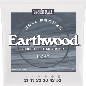 Ernie ball Earthwood bell bronze light 11-52 - jeu de 6 cordes Nouveauté