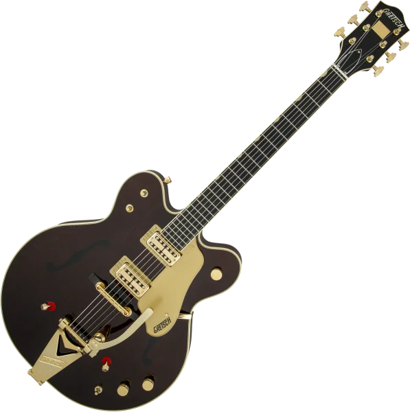 Gretsch Professional G6122T-62 Vintage Select Edition ‘62 Chet Atkins Country Gentleman Hollow Body Bigsby (Japan) - walnut stain Bon Plan